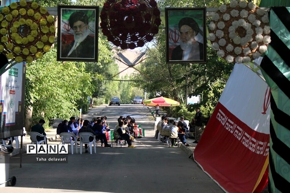 کلاس‌های آموزش جهت‌یابی در اردوی قطبی اردوگاه دماوند