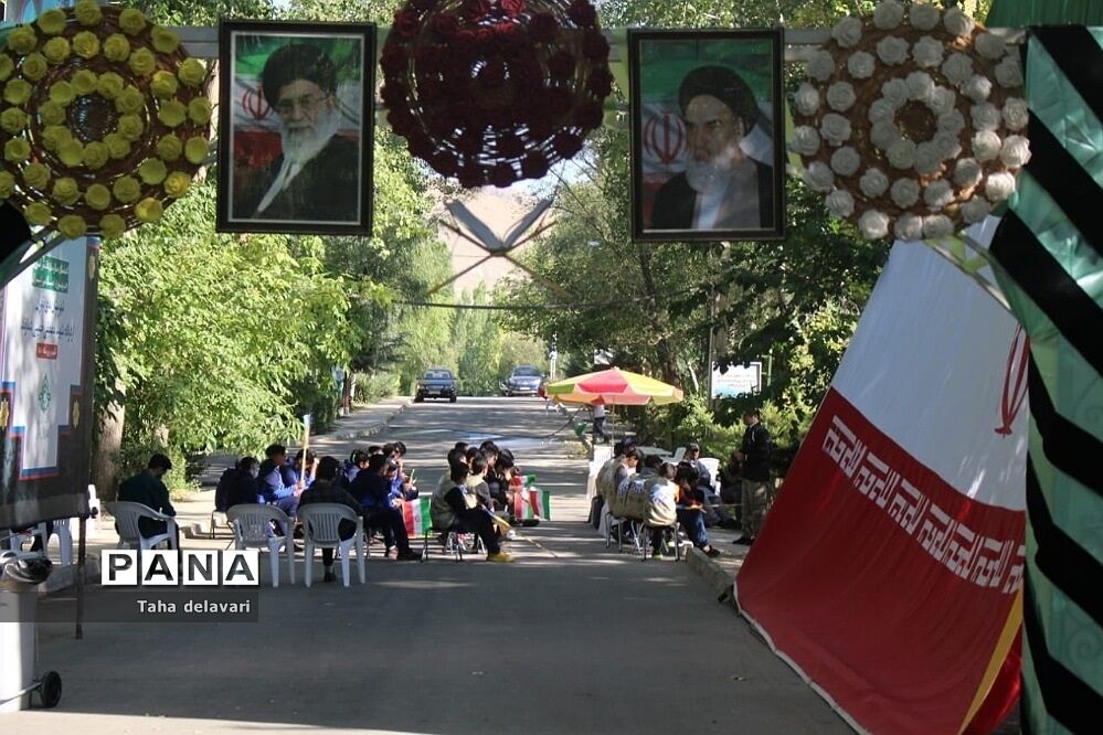 کلاس‌های آموزش جهت‌یابی در اردوی قطبی اردوگاه دماوند