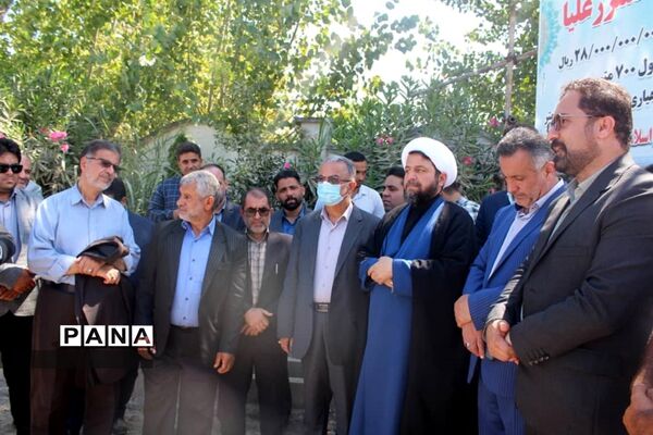 افتتاحیه طرح‌های هادی و کلنگ‌زنی در محمودآباد
