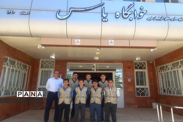 دانش‌آموزان اعضای سازمان دانش‌آموزی آذربایجان شرقی در اردوی قطبی