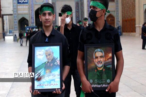 گردشگری رویداد محور، حضور دانش‌آموزان عضو سازمان دانش‌آموزی فارس در حرم شاهچراغ (ع)
