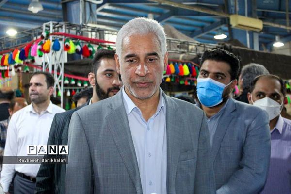 آیین افتتاح نمایشگاه هفته دولت در اهواز