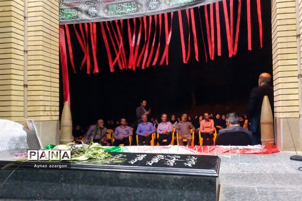 محفل شهدایی با حضور مسئولان در اردوگاه شیرآباد گلستان