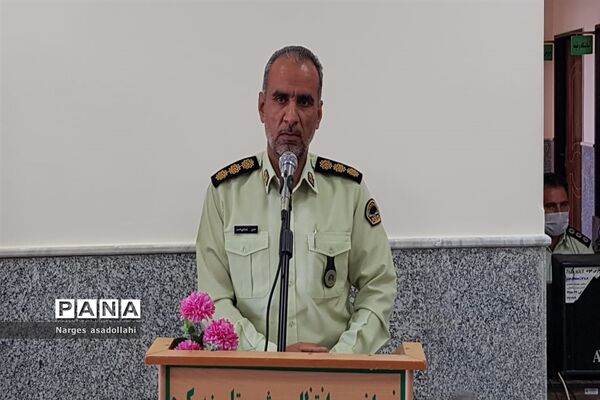 افتتاح کلانتری ۱۱ حاجی‌آباد شهرستان زیرکوه