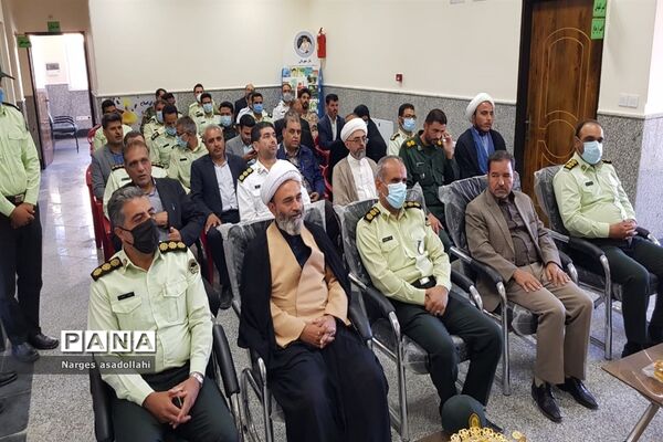 افتتاح کلانتری ۱۱ حاجی‌آباد شهرستان زیرکوه