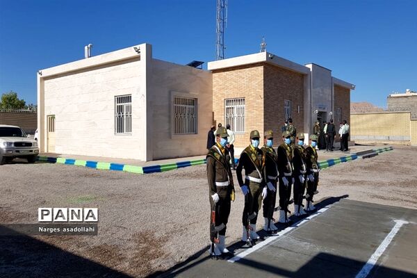 افتتاح کلانتری ۱۱ حاجی‌آباد شهرستان زیرکوه