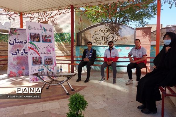 اختتامیه پایگاه تابستانی متمرکز سازمان دانش‌آموزی فشافویه