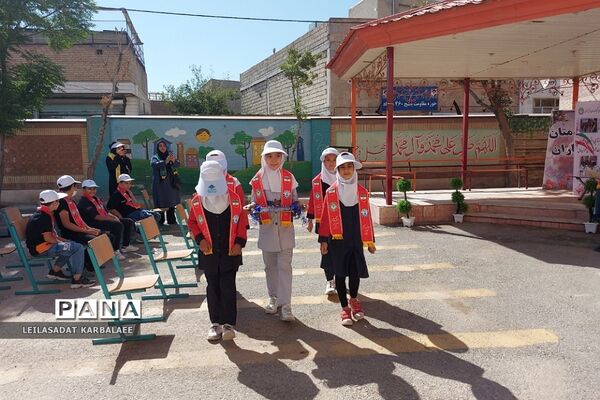 اختتامیه پایگاه تابستانی متمرکز سازمان دانش‌آموزی فشافویه