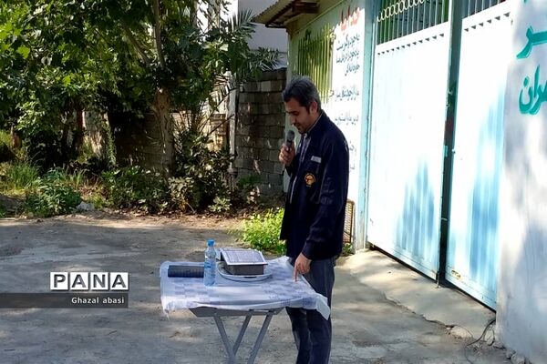 آیین افتتاح پروژه رفع ضعف ولتاژ نسیم ۱۵ شهرستان محمودآباد