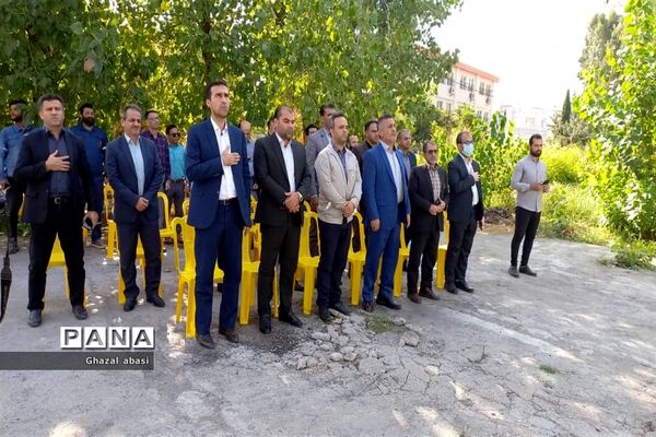 آیین افتتاح پروژه رفع ضعف ولتاژ نسیم ۱۵ شهرستان محمودآباد
