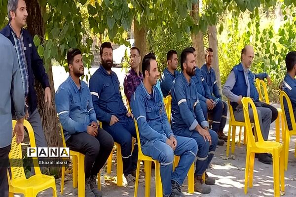 آیین افتتاح پروژه رفع ضعف ولتاژ نسیم ۱۵ شهرستان محمودآباد