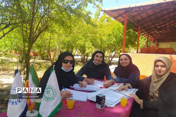 برگزاری اردوی دانش‌آموزان در ناحیه یک شیراز