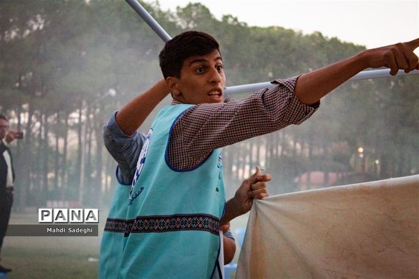 اختتامیه اردوی قطبی دانش‌آموزان عضو سازمان دانش‌آموزی