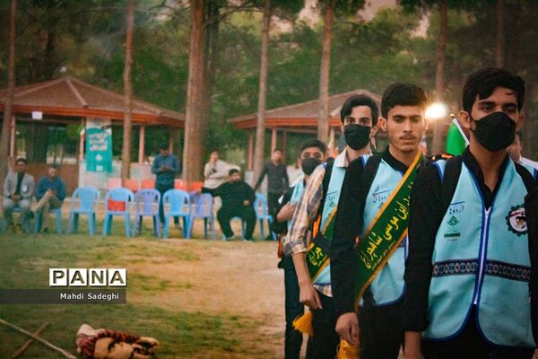 اختتامیه اردوی قطبی دانش‌آموزان عضو سازمان دانش‌آموزی