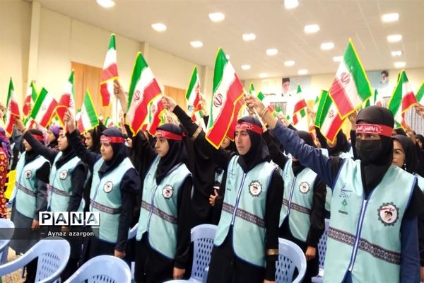 مراسم اختتامیه اردوی قطبی در استان گلستان