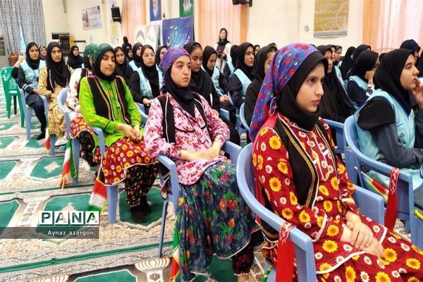 مراسم اختتامیه اردوی قطبی در استان گلستان