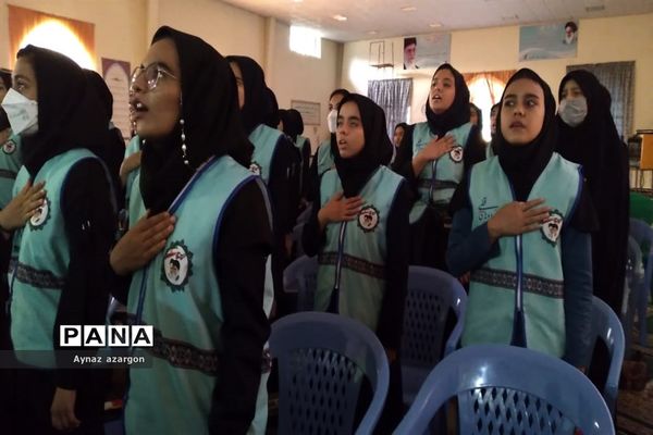 مراسم اختتامیه اردوی قطبی در استان گلستان