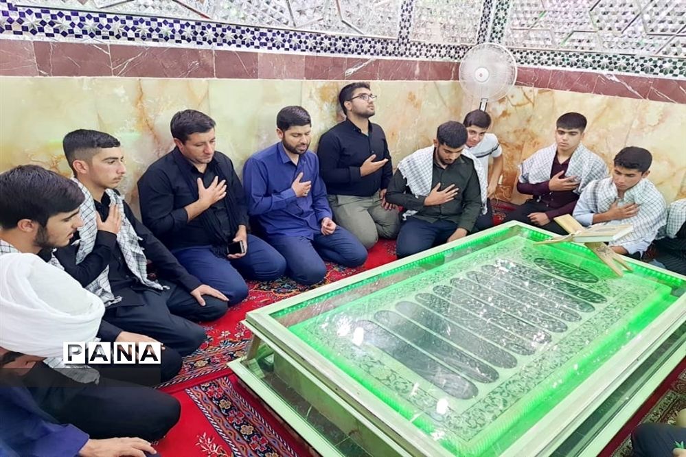 اردوی دانش‌آموزان طرح یاوران ولایت بسیج دانش‌آموزی در اندیمشک