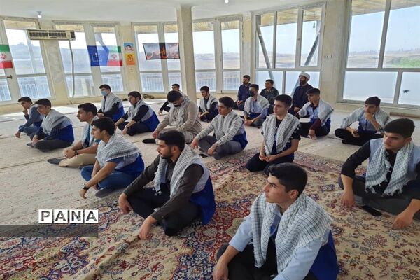 اردوی دانش‌آموزان طرح یاوران ولایت بسیج دانش‌آموزی در اندیمشک