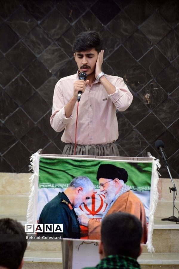 نشست جهاد تبیین اعضای سازمان دانش‌آموزی در اردوی قطب 5  آذربایجان غربی