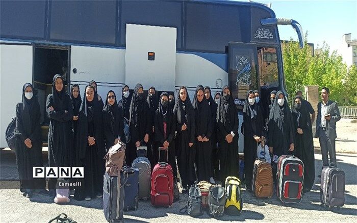 دانش‌آموزان دختر استان به اردوی قطبی اعزام شدند