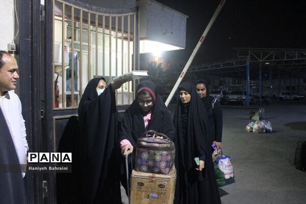 اعزام دانش‌آموزان پیشتاز دختر استان بوشهر به اردوی قطبی
