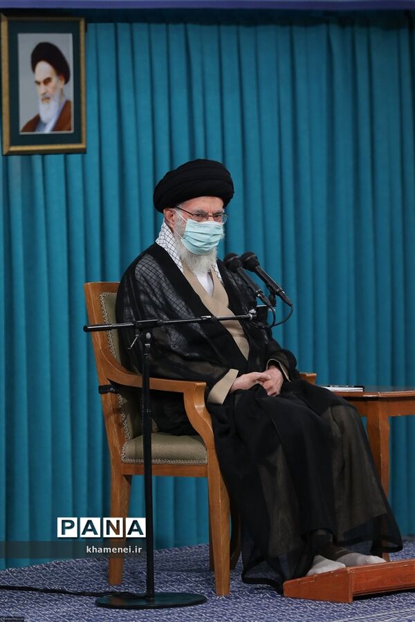 دیدار رئیس‌جمهوری و اعضاء هیئت دولت با رهبر معظم انقلاب اسلامی