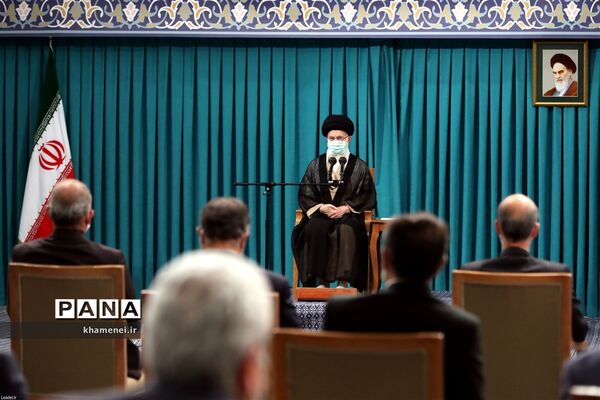 دیدار رئیس‌جمهوری و اعضاء هیئت دولت با رهبر معظم انقلاب اسلامی