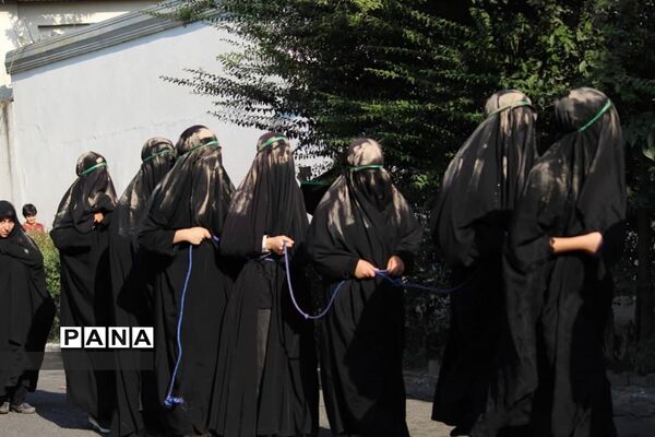 پیاده‌روی بزرگ هیات استقامت زینبی شهرستان بابل