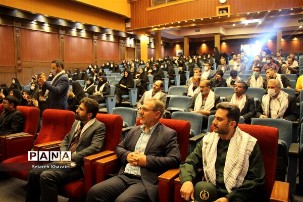 مراسم بزرگداشت هفته دولت به‌میزبانی آموزش و پرورش ناحیه 6 مشهد