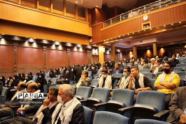 مراسم بزرگداشت هفته دولت به‌میزبانی آموزش و پرورش ناحیه 6 مشهد