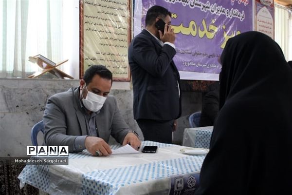 دیدار مردمی فرماندار میاندورود