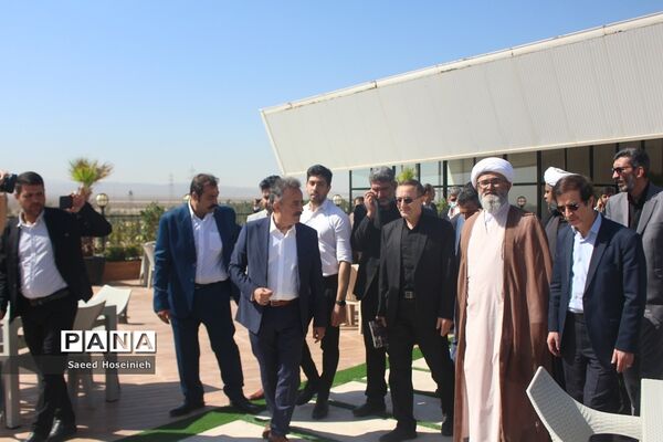 افتتاح مجتمع خدماتی تفریحی کهکشان غدیر قم