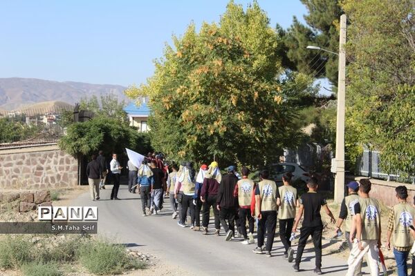 حضور دانش‌آموزان قمی در اردوی قطبی دماوند