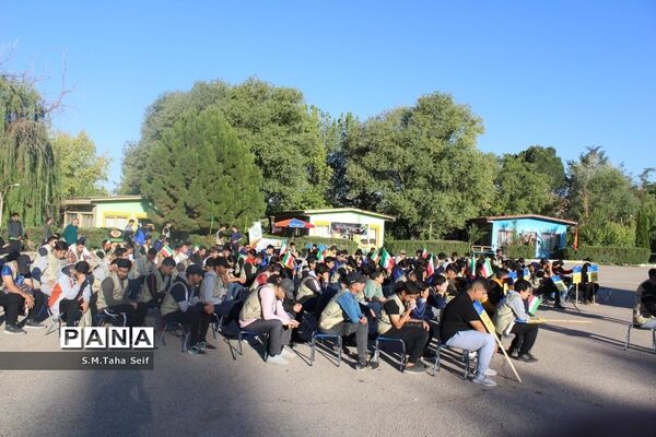 حضور دانش‌آموزان قمی در اردوی قطبی دماوند
