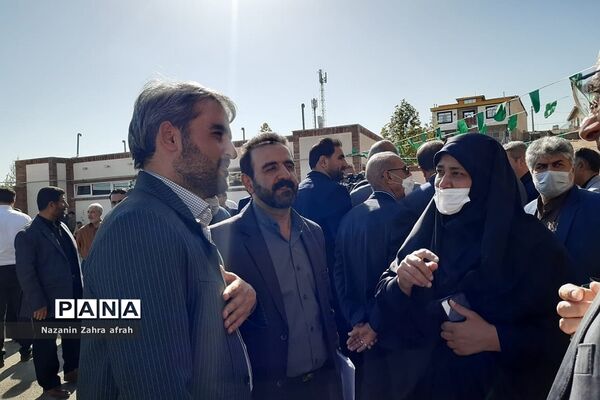افتتاح مدرسه خیرساز مهرآفرین روستای مهرآباد رودهن در هفته دولت