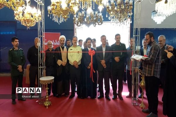 آیین افتتاح جشنواره اقتصاد مقاومتی بسیج در شهرستان محمودآباد