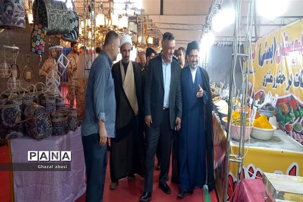 آیین افتتاح جشنواره اقتصاد مقاومتی بسیج در شهرستان محمودآباد