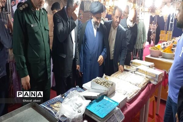 آیین افتتاح جشنواره اقتصاد مقاومتی بسیج در شهرستان محمودآباد