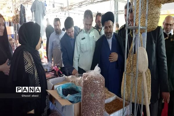 آیین افتتاح جشنواره اقتصاد مقاومتی بسیج در شهرستان محمودآباد