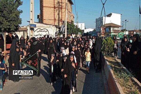 همایش لبیک یا زینب در شهرستان میاندورود