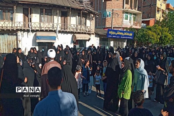 همایش لبیک یا زینب در شهرستان میاندورود