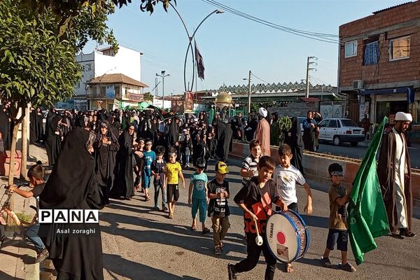 همایش لبیک یا زینب در شهرستان میاندورود