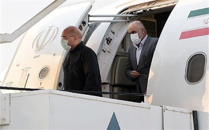 رئیس مجلس وارد فرودگاه عسلویه شد