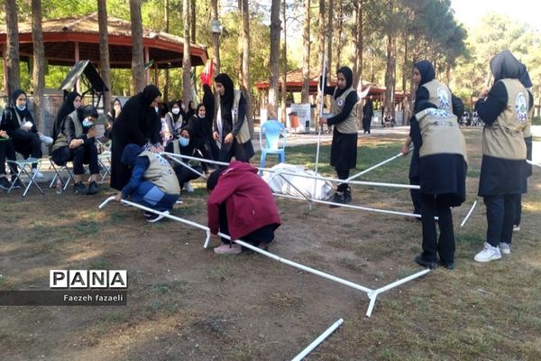 کلاس‌های مهارتی تربیتی اردوی قطبی دختران