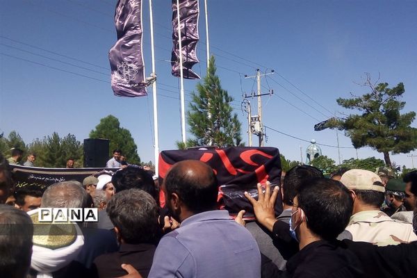 مراسم تشییع پیکر امام جمعه تربت جام حجه الاسلام والمسلمین میرزا حسین معتمدی فر