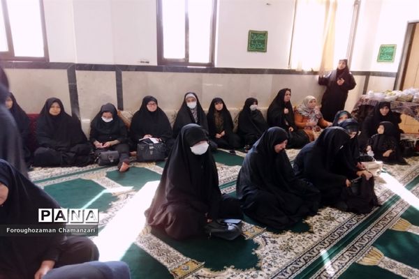 برگزاری مراسم توجیهی کاروان زائران اربعین در شهرستان گلبهار