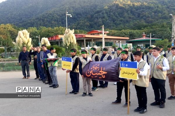 اردوی قطبی اعضای سازمان دانش‌آموزی در استان گلستان