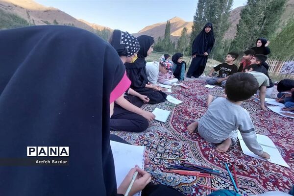 یادواره شهدا در روستاهای بلده
