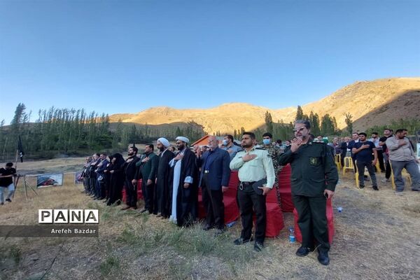 یادواره شهدا در روستاهای بلده